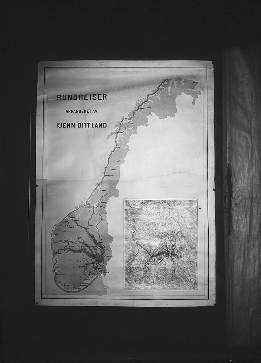 Anders Beer Wilse, Prot: Kjenn ditt land Norgeskart