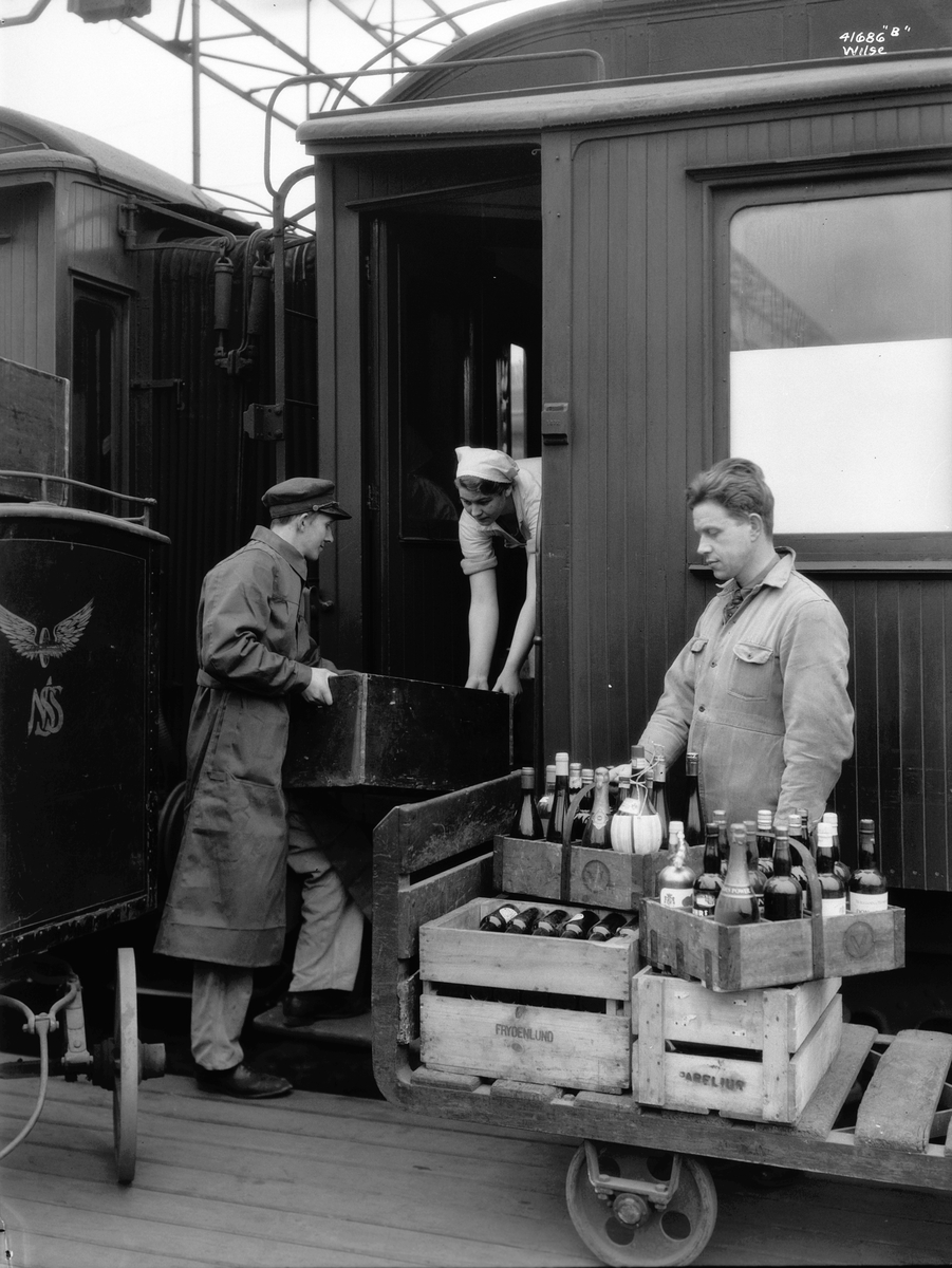 Anders Beer Wilse, Prot: Spisevognselskapet Vin sender ombord