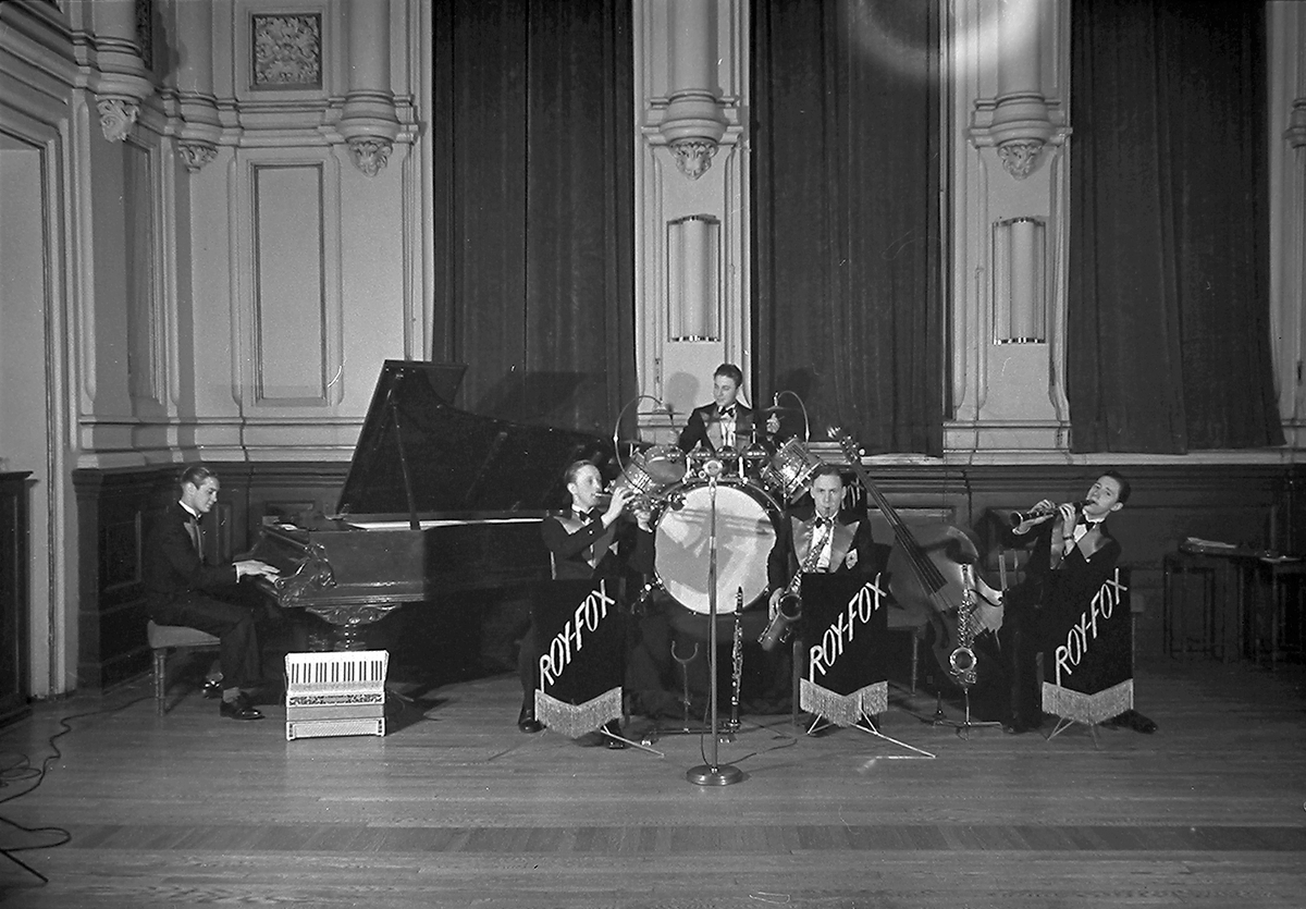 Anders Beer Wilse, Prot: Roy Fox jassband 9/12