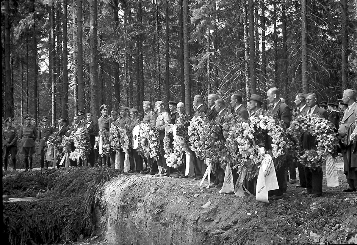 Anders Beer Wilse, Prot: protokoll finnes ikke Konv: I.G. Farbenindustri Tyske kirkegård