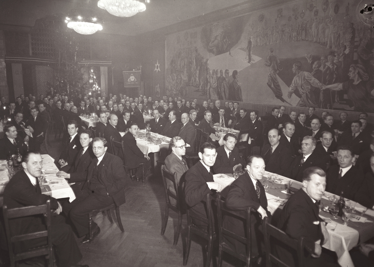 Anders Beer Wilse, "Prot: protokoll finnes ikke Register: F.O's julebord"