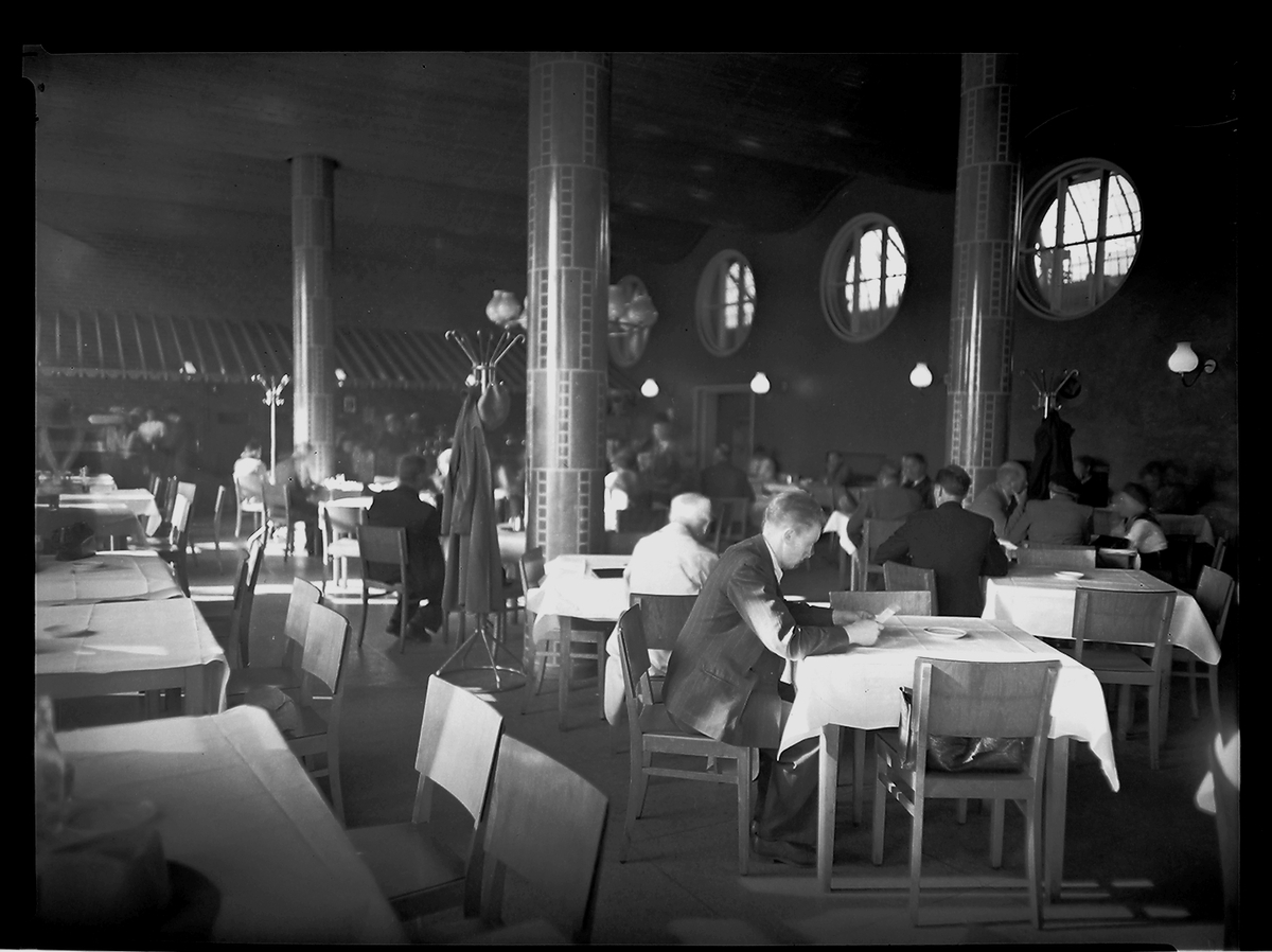 Anders Beer Wilse, Prot: protokoll finnes ikke Konv: Østbanen restaurant statsbanene