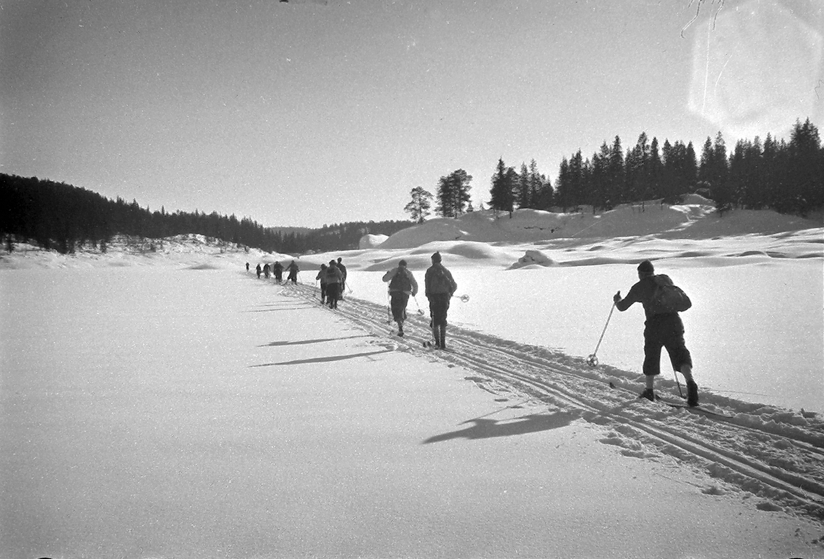 Anders Beer Wilse, Prot: protokoll finnes ikke Register: Statsbanene Stryken stj skitog 1/3-48