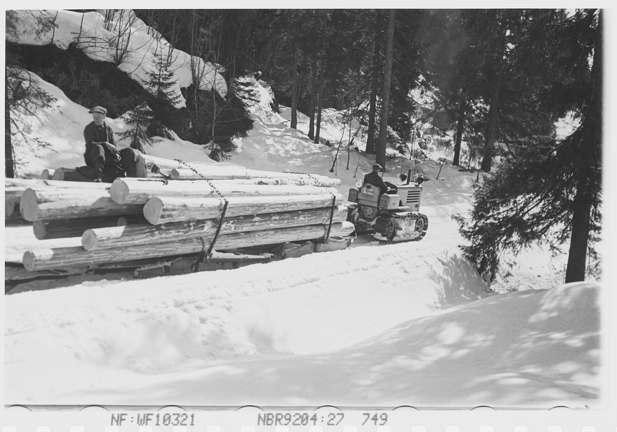Anders Beer Wilse, Prot: Tömmertransport - Traktor