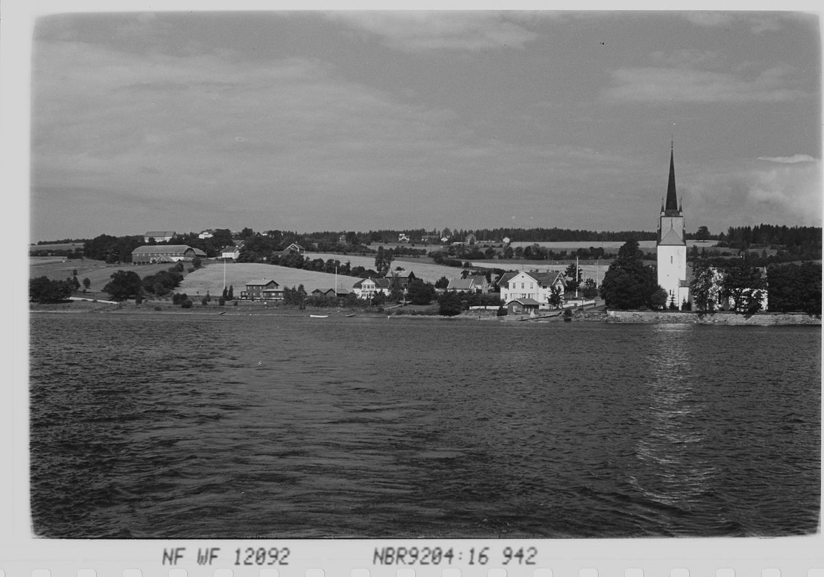 Anders Beer Wilse, Prot: Nes kirke fra Mjösa