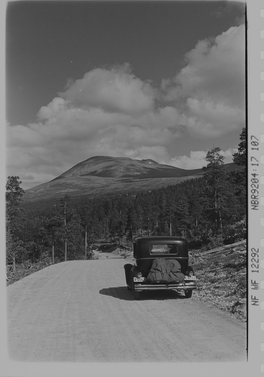 Anders Beer Wilse, Prot: Rondane fra veien Sollia - Foldal