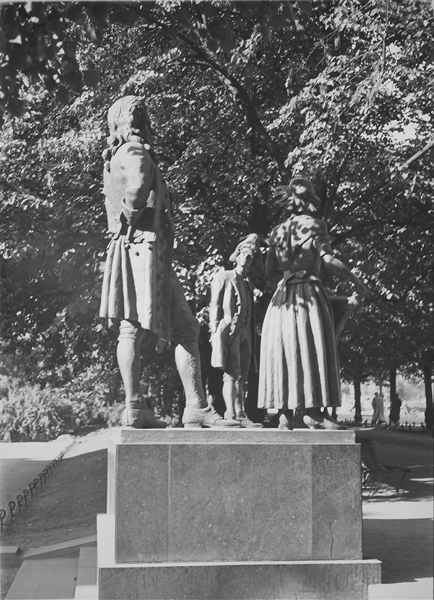 Anders Beer Wilse, Prot: Holberg monumentet