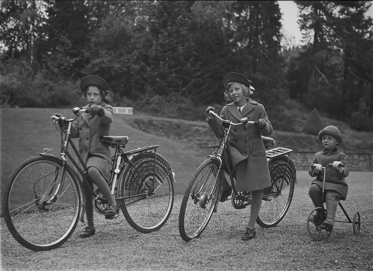 Anders Beer Wilse, Prot: Med Cykler alle tre Bilder Ja