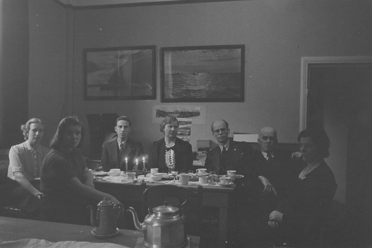 Anders Beer Wilse, Prot: Julebordet 1939