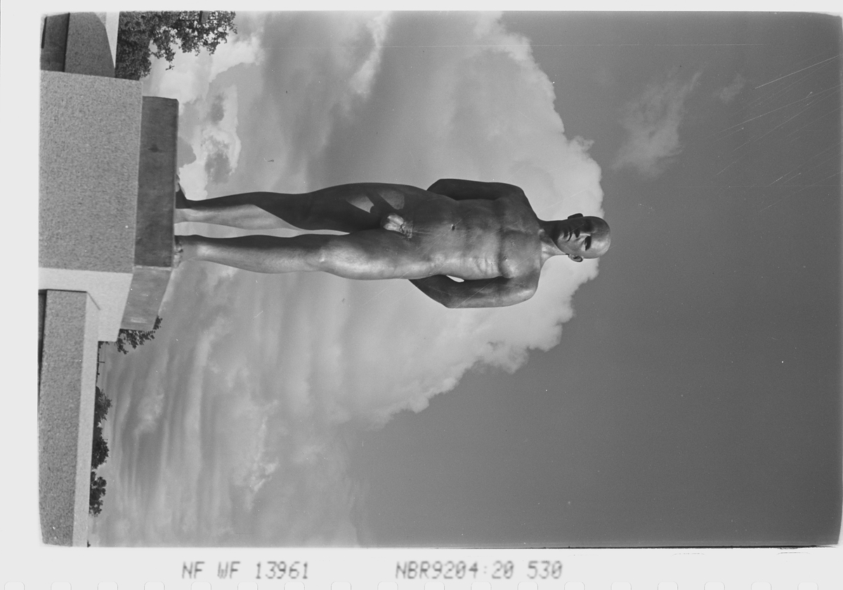 Anders Beer Wilse, Prot: Vigelands figurer