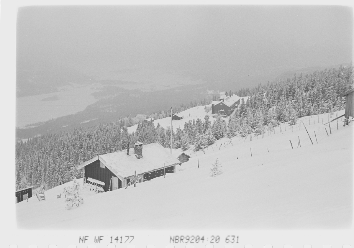 Anders Beer Wilse, Prot: Hotel Fjellhvil utsikten mot kröderen
