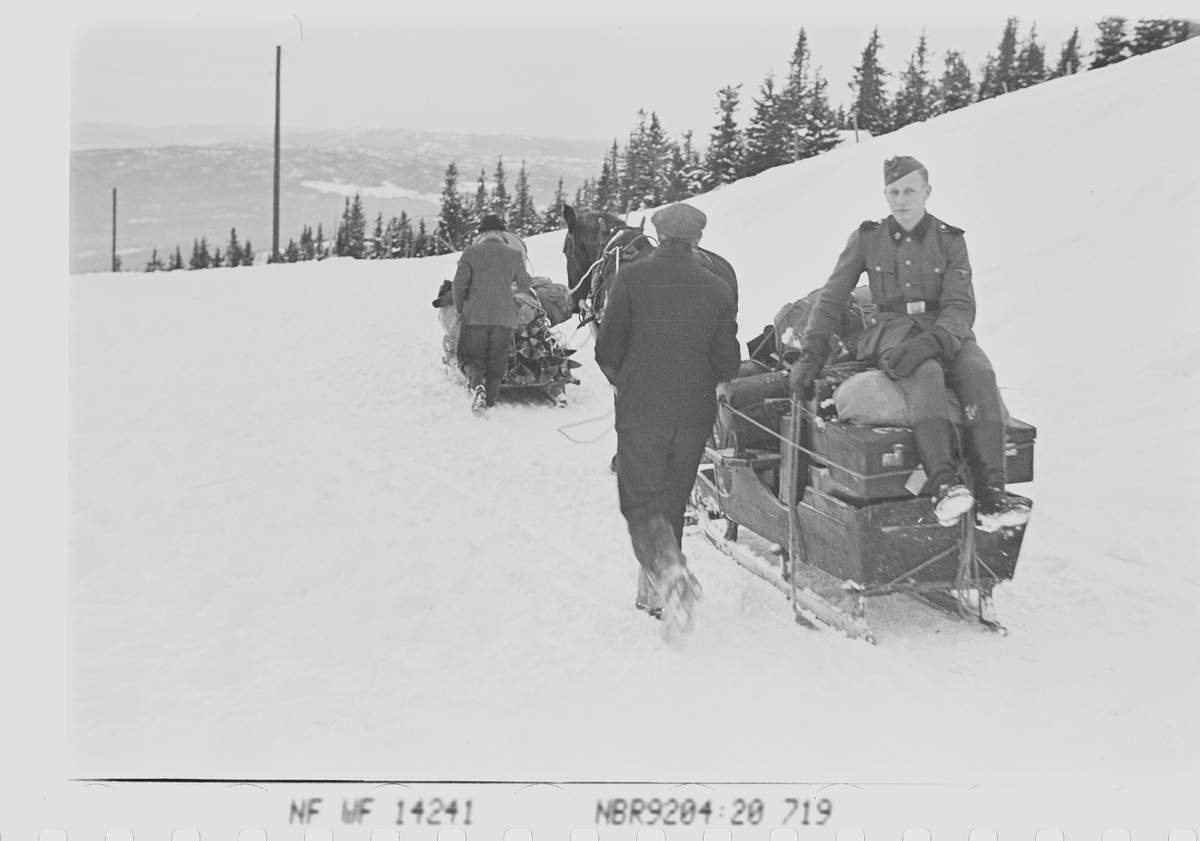 Anders Beer Wilse, Prot: Bagasjen kjöres