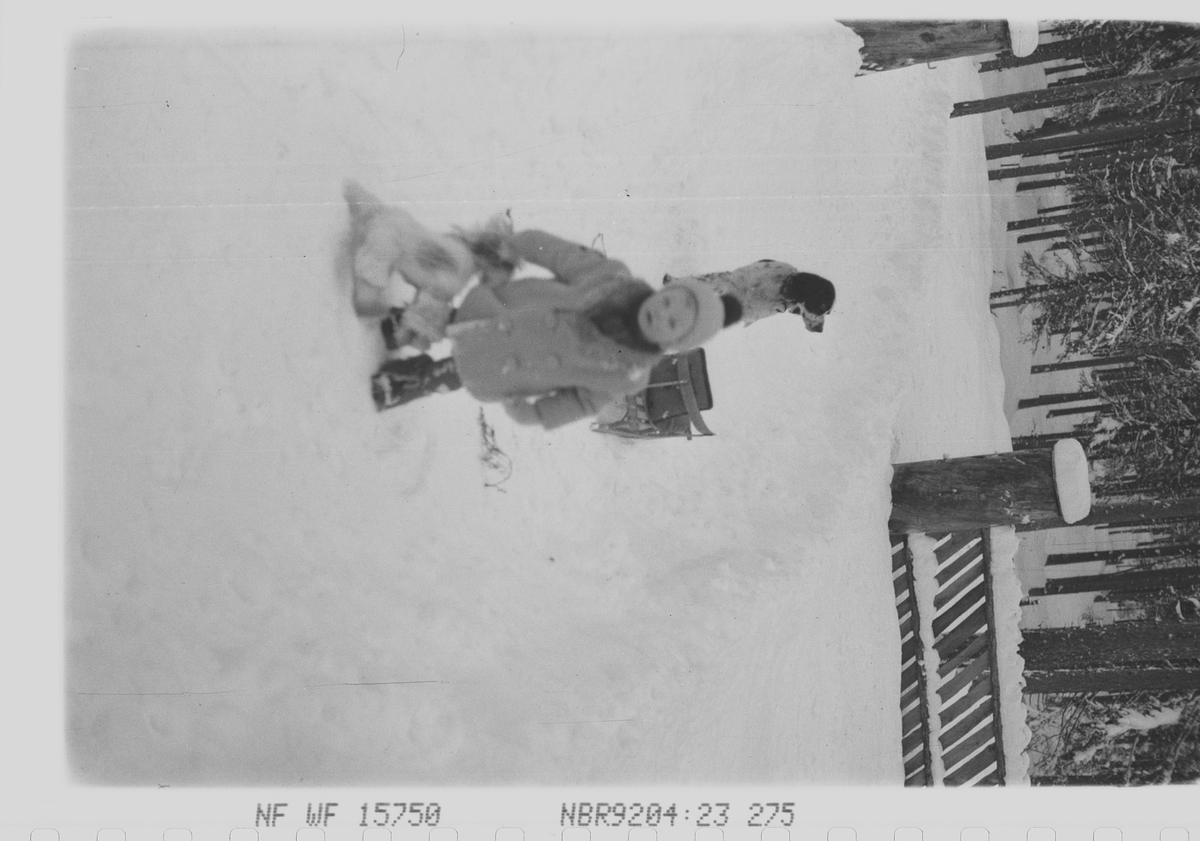 Anders Beer Wilse, Prot: Sverre Herbert Ute i sneen