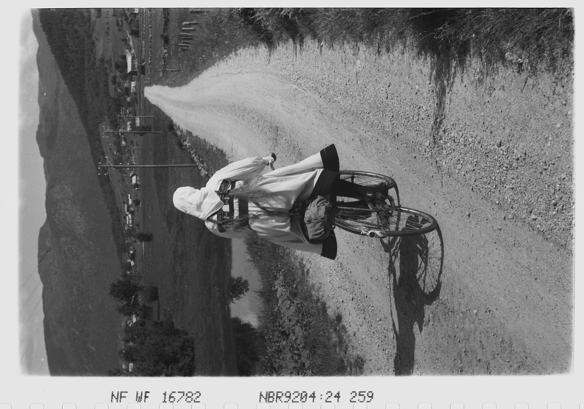 Anders Beer Wilse, Prot: Setesdalsjente på sykkel