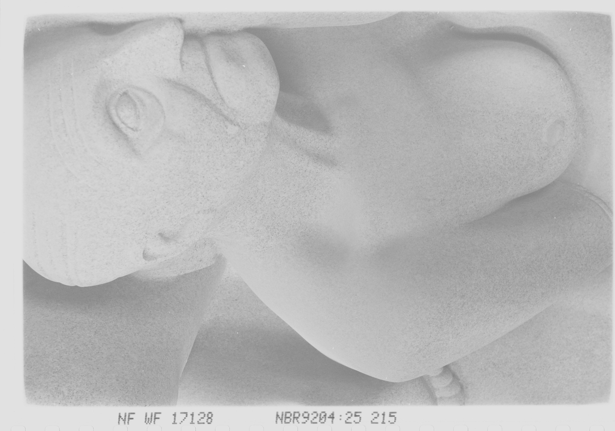 Anders Beer Wilse, Prot: Vigeland. Monolitten. detaljer