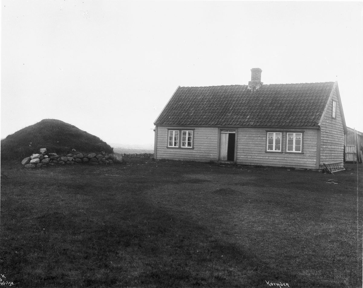 Anders Beer Wilse, prot: Karmøen Hus med Potetskjeller