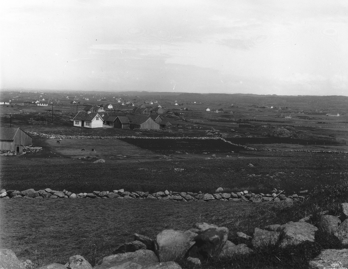 Anders Beer Wilse, prot: Karmøen Panorama fra Ferkingstad
