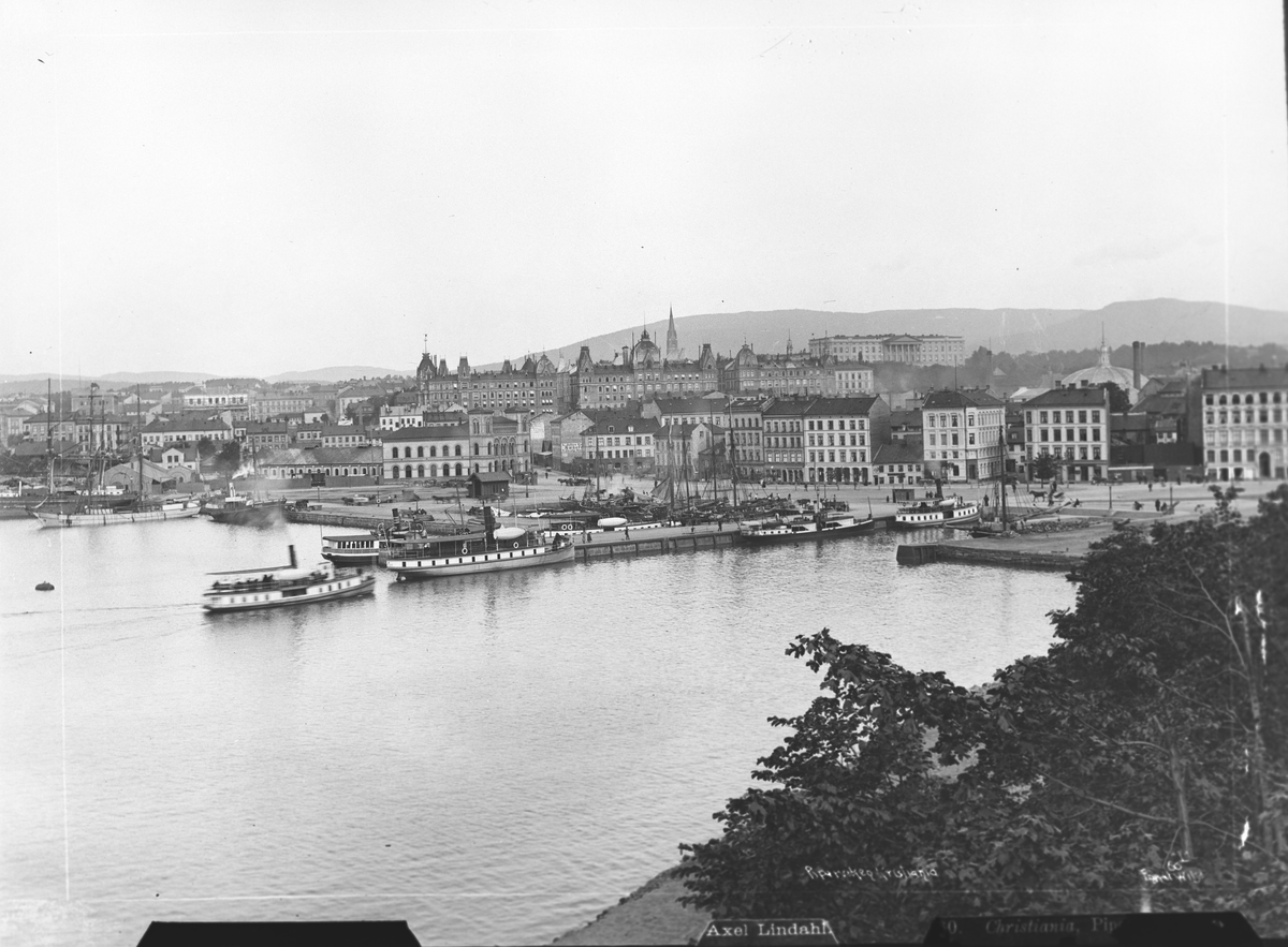 Axel Lindahl, Prot: Christiania Pipervikens Havn