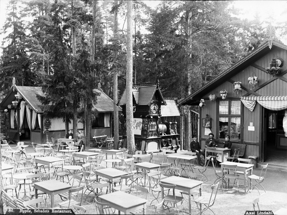 Axel Lindahl, Prot: Bygdø, Søbadets Restaurant