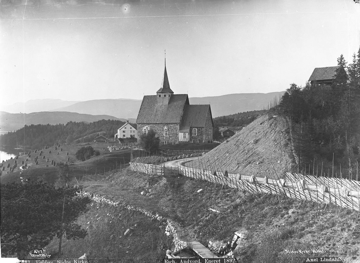 Axel Lindahl, Prot: Slidre Kirke Stenkirke