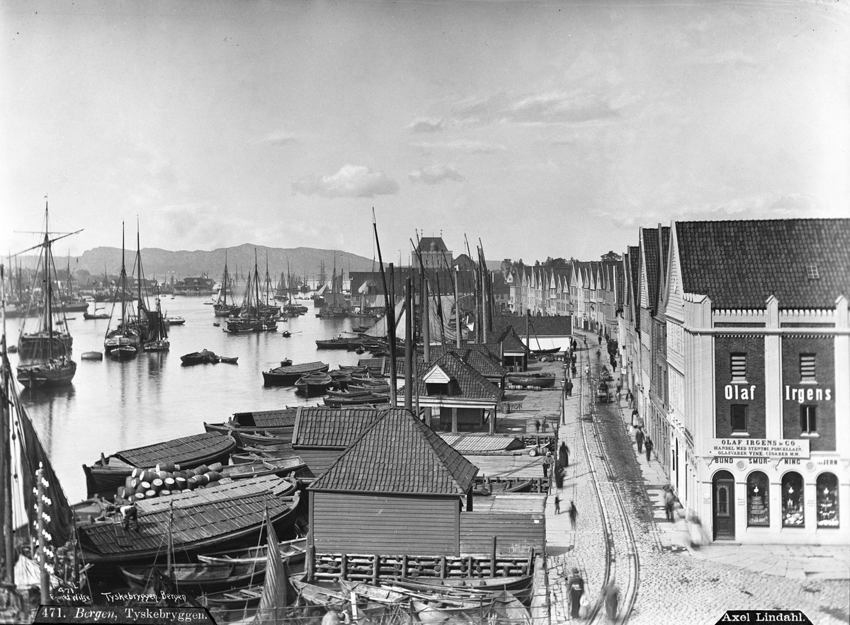 Axel Lindahl, Prot: Bergen Tyskerbryggen