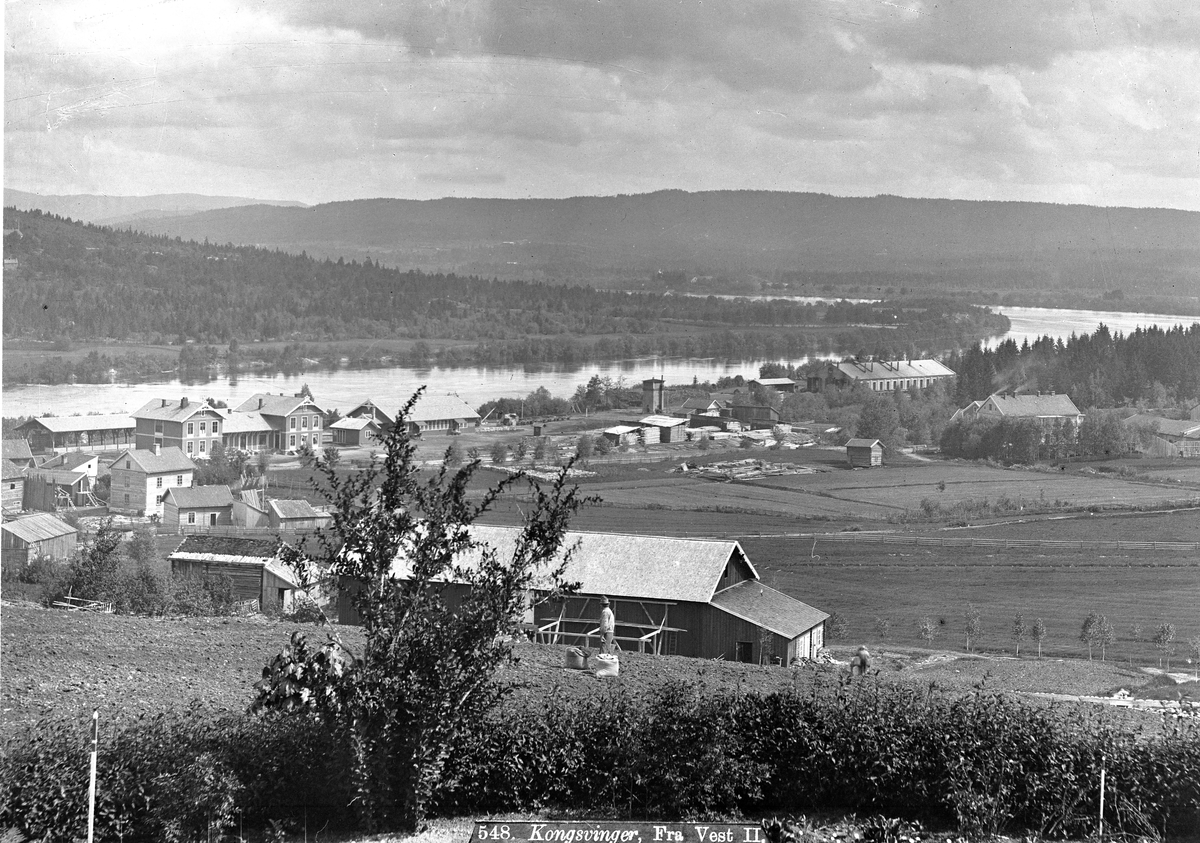Axel Lindahl, Prot: Kongsvinger Panorama af Byen fra Vest II