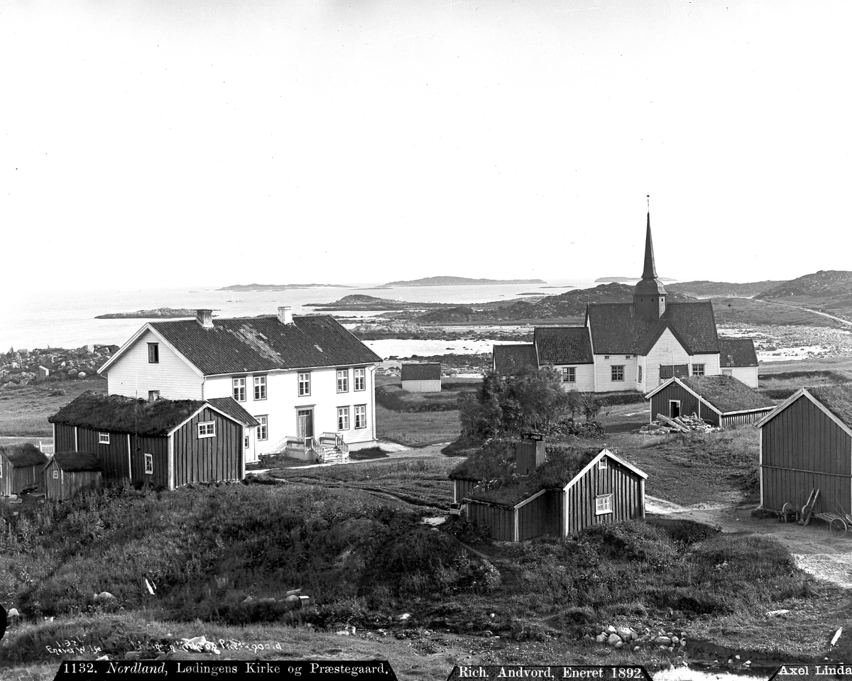 Axel Lindahl, Prot: Nordland Løddingens Kirke og Præstegaard