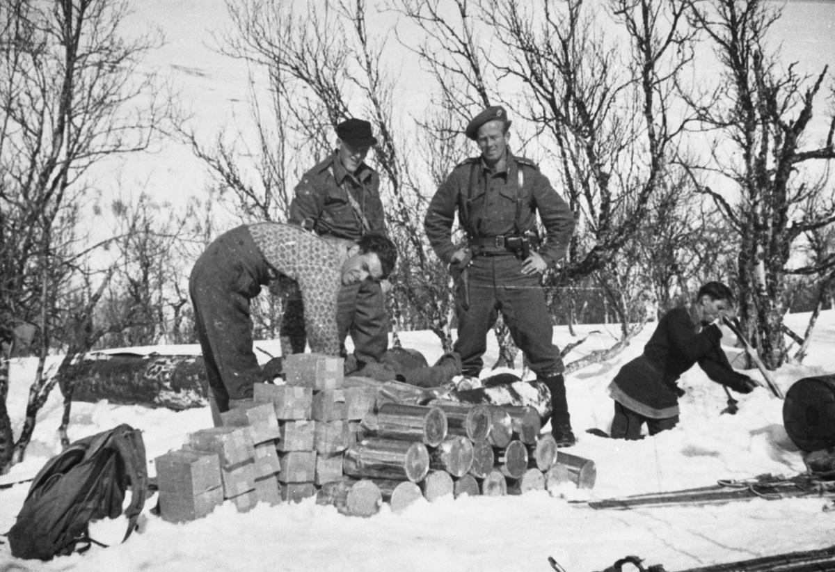 Oddvar Dobloug, Fremgraving av skjulte containere (Se også MINØ.037889)