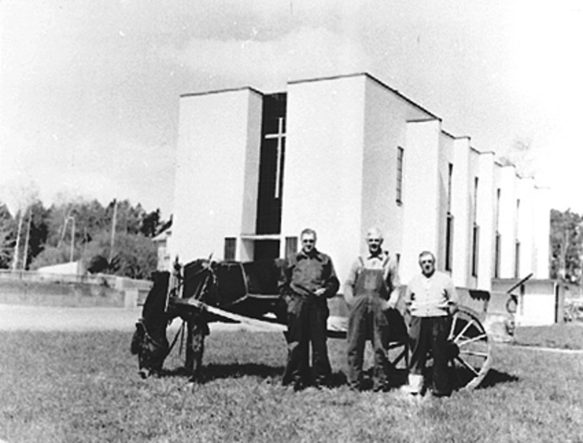 Anno Domkirkeodden, GRUPPE 3 MENN, OLE MYRVANG, HESTEN PELLE, HAMAR KREMATORIUM