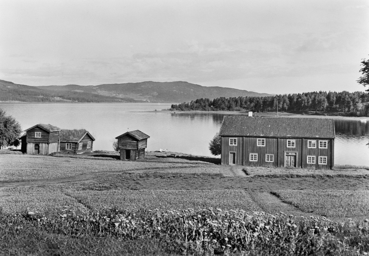 Anno Domkirkeodden, EKSTERIØR BARFRØSTUA, STABBUR, LØTENBYGNINGEN, ROSENLUNDSVIKA, HEDMARKSMUSEET OG DOMKIRKEODDEN