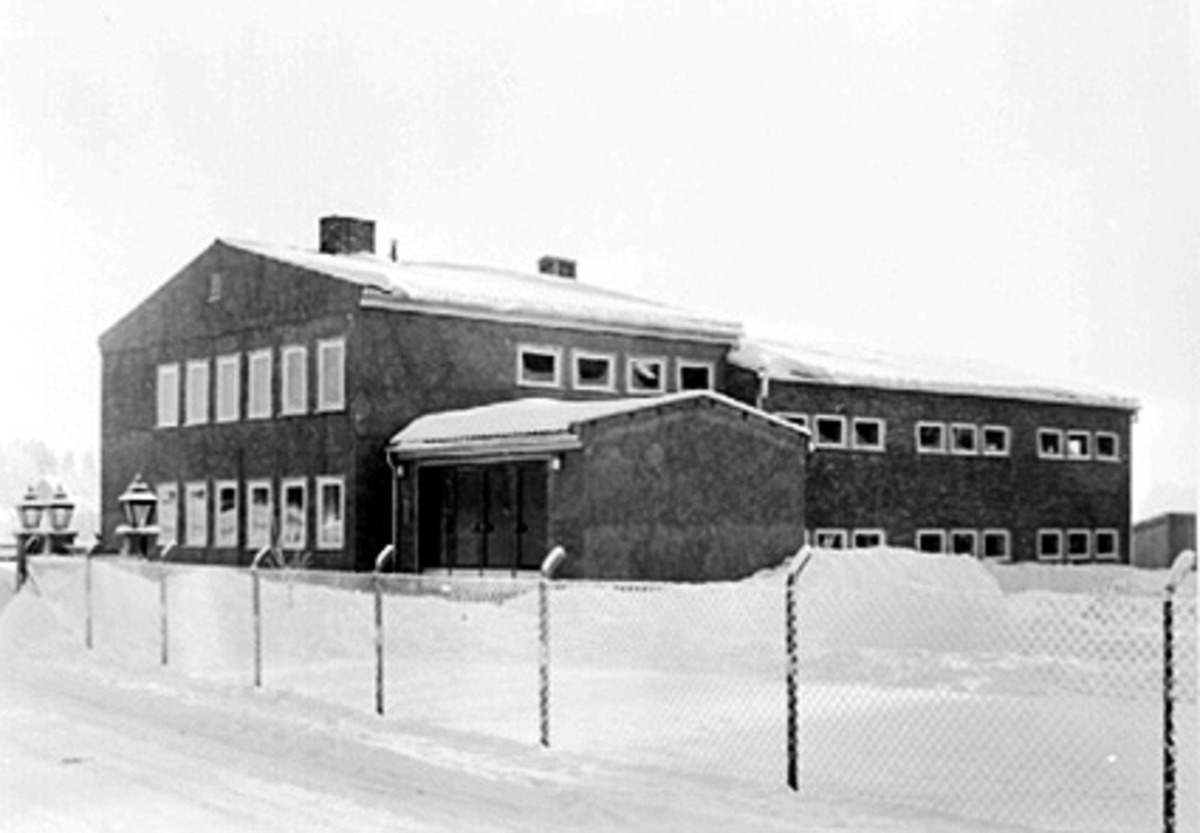 Anno Domkirkeodden, EKSTERIØR, HOVEDBYGNINGEN, JERNBANEMUSEET, VINTER