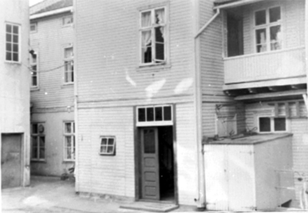 Anno Domkirkeodden, EKSTERIØR BAKGÅRD, TORGGATA 53