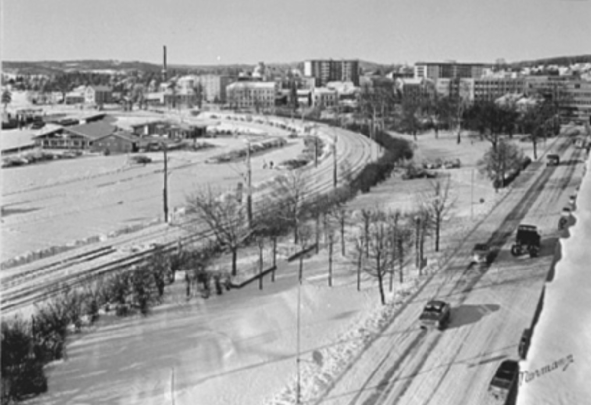 Anno Domkirkeodden, PARTI FRA HAMAR MED VICTORIAHAVEN, STRANDPROMENADEN, STRANDGATA, VINTER