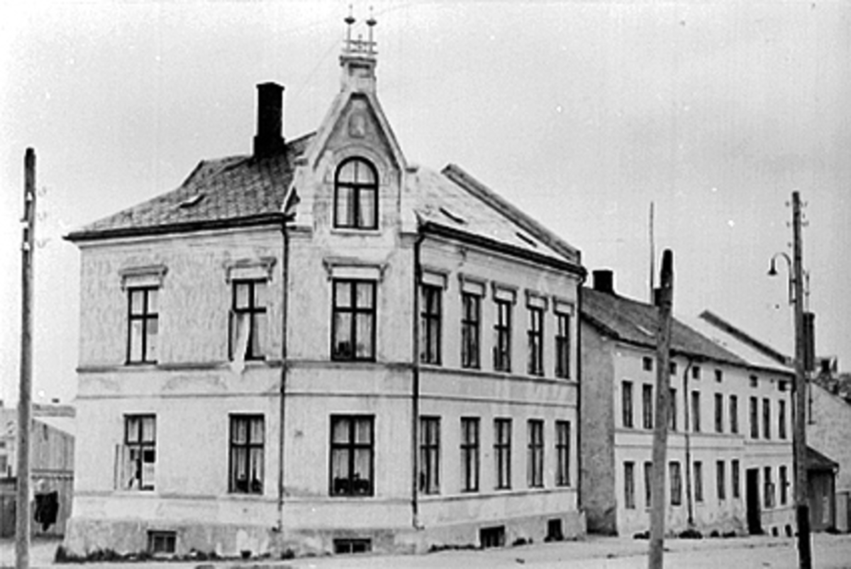 Anno Domkirkeodden, EKSTERIØR ARBEIDERBOLIG, NORRØNA SKOFABRIKK A/S, FRA 1890 ÅRA, HÅKONSGATE 45