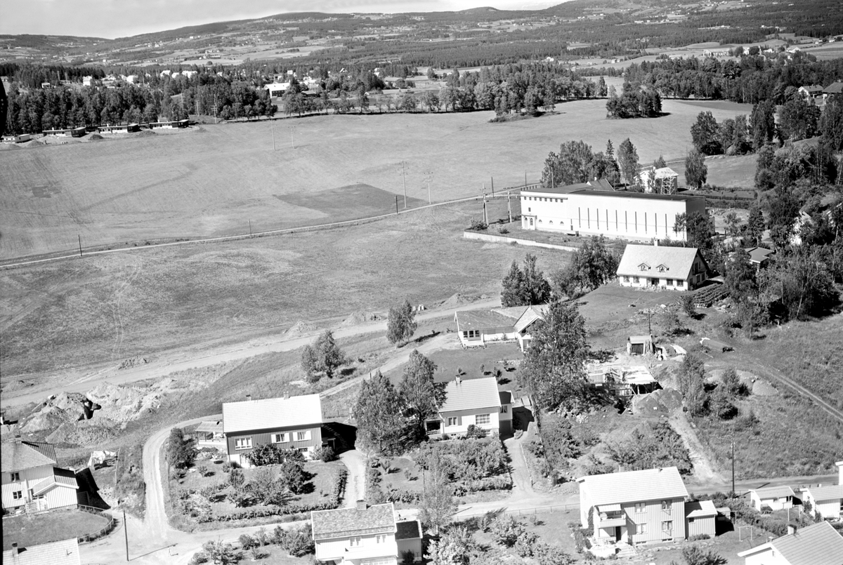 Widerøes Flyveselskap A/S, FLYFOTO, STEENBERGSGATE/SKOGVEGEN, BØRSTADJORDET