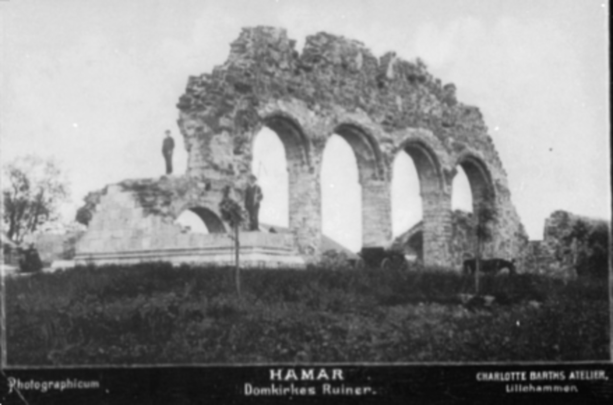 Anno Domkirkeodden, DOMKIRKERUIN, HEST OG TRILLE, UKJENTE MENN, HEDMARKSMUSEET OG DOMKIRKEODDEN