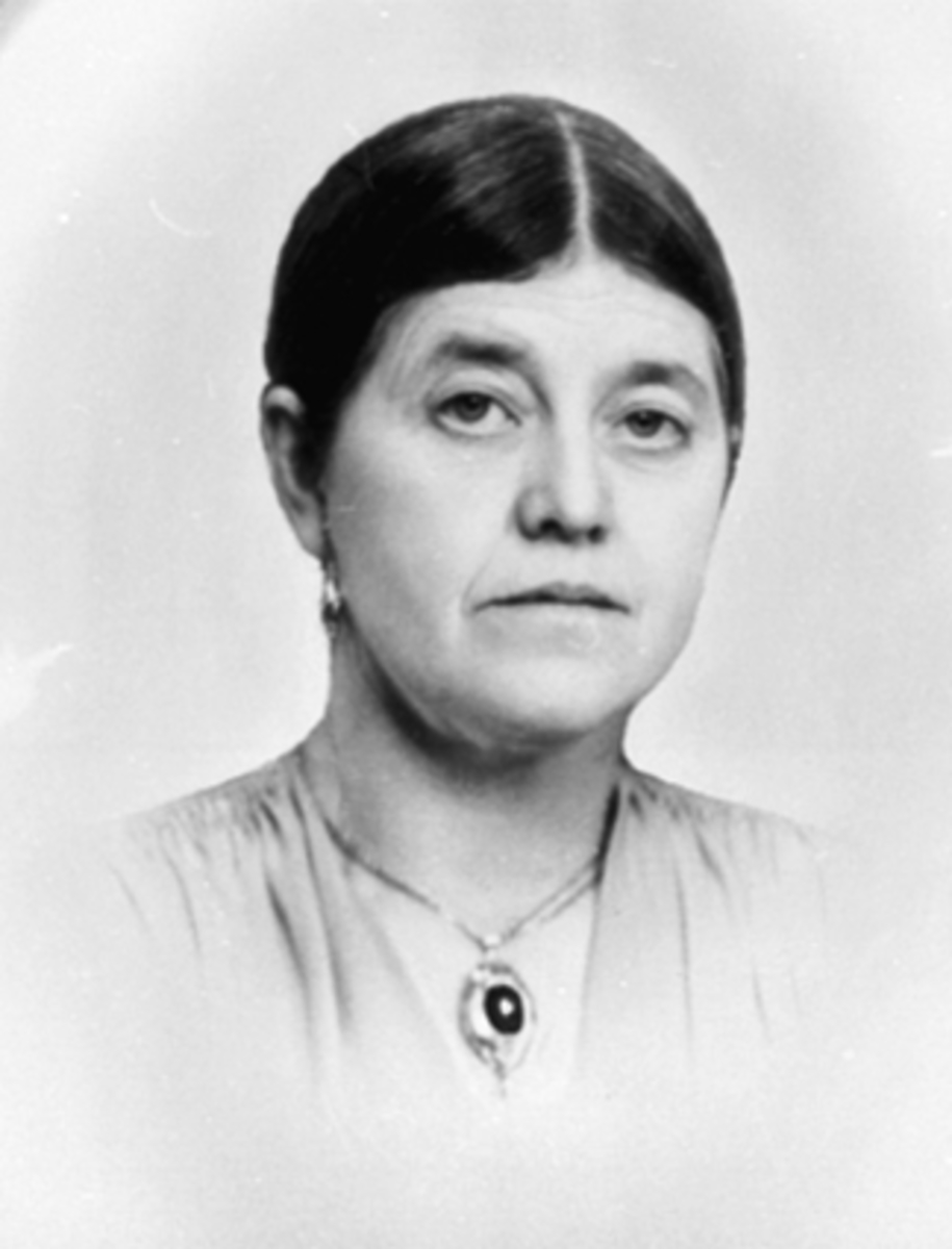Anno Domkirkeodden, PORTRETT SIGRID BERG, FORMANN I SJØMANNSMISJONENHun var formann i Sjømannsmisjoneni mange år.