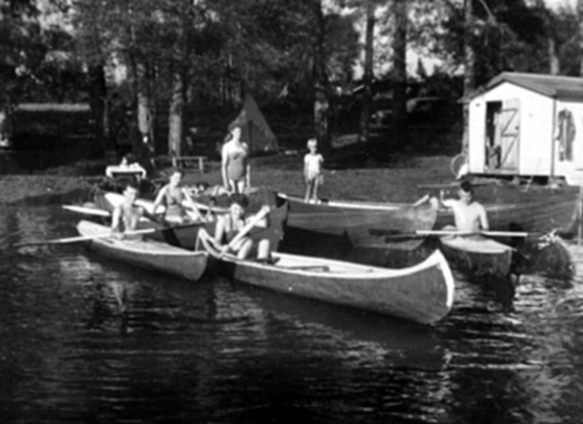 Anno Domkirkeodden, CAMPINGPLASS, KANOER, PADLERE, ROBÅT, ROSENLUNDSVIKA, DOMKIRKEODDEN