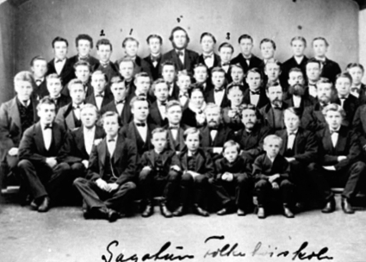 Anno Domkirkeodden, GRUPPE 51, ELEVER, LÆRERE, SAGATUN FOLKEHØGSKOLE.