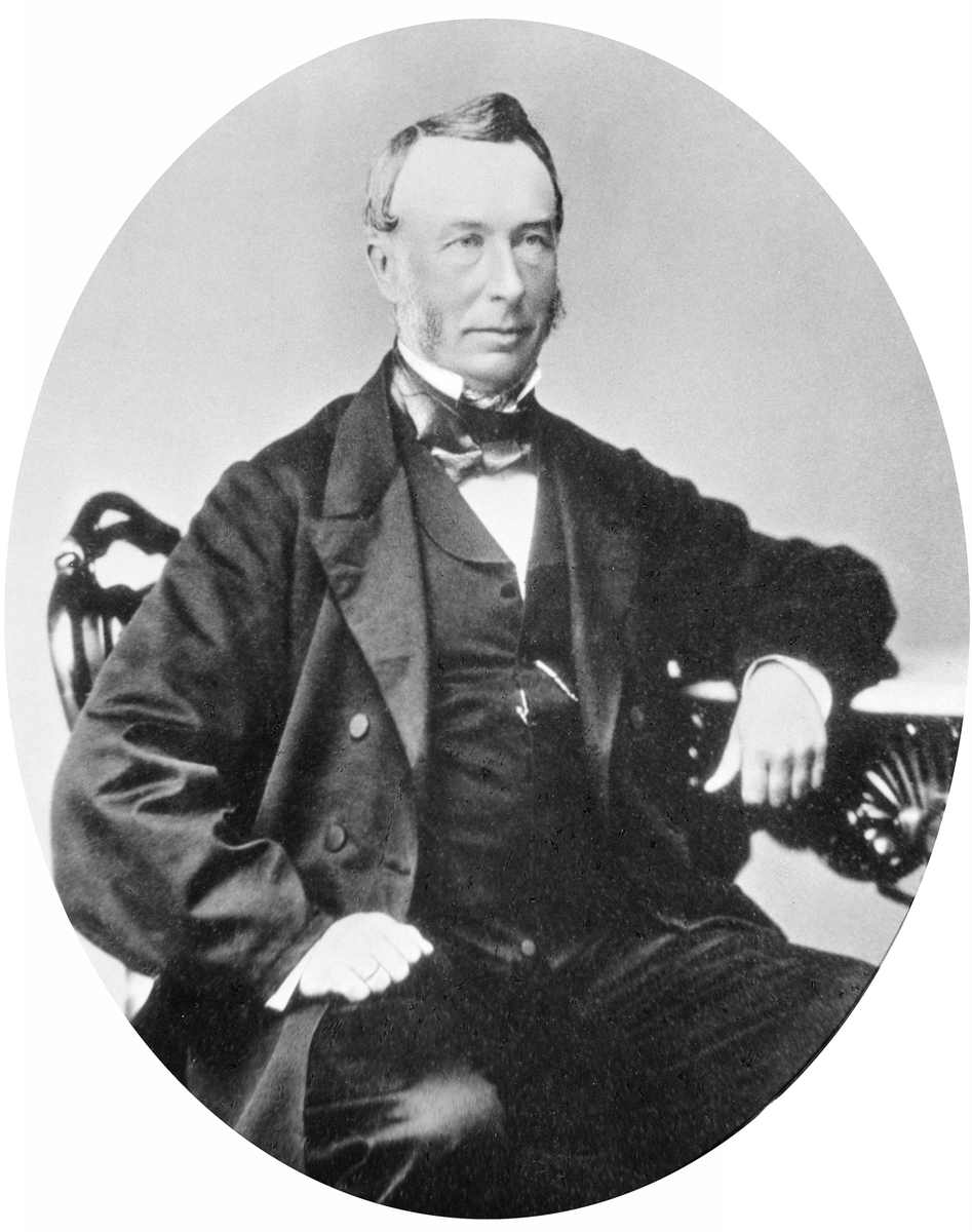 Anno Domkirkeodden, PORTRETT SORENSKRIVER OG BYFOGD I HAMAR FRA 1890: OLAF NICOLAI HALS