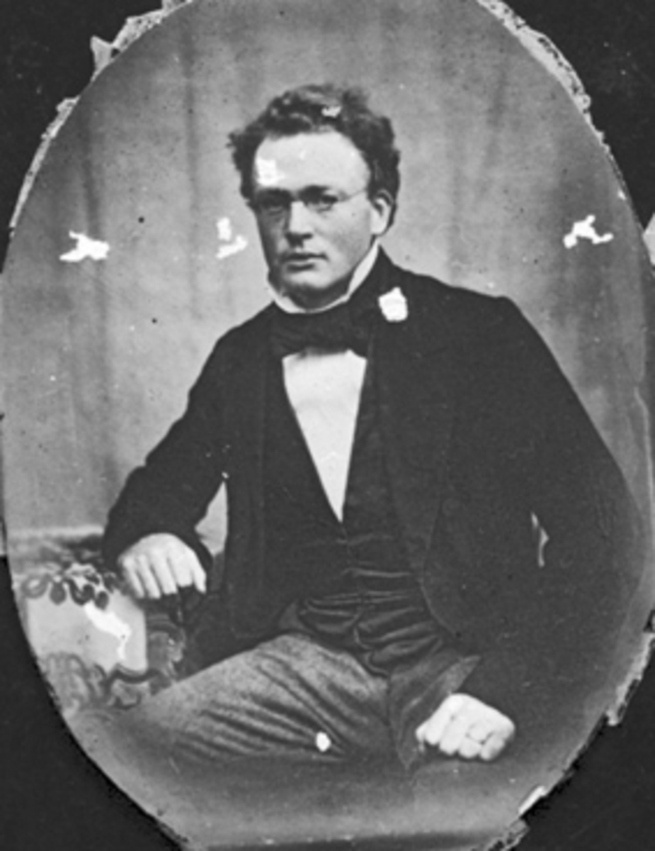 Anno Domkirkeodden, CHRISTIAN FREDRIK LARSEN 31. 12. 1827 - 29. 12. 1905