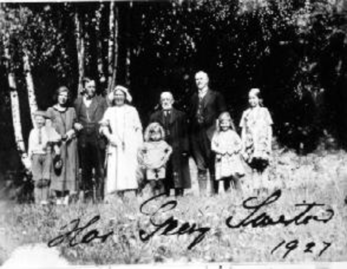 Anno Domkirkeodden, Familien til kjøpmann Georg Smestad f.1886, Ringsaker.