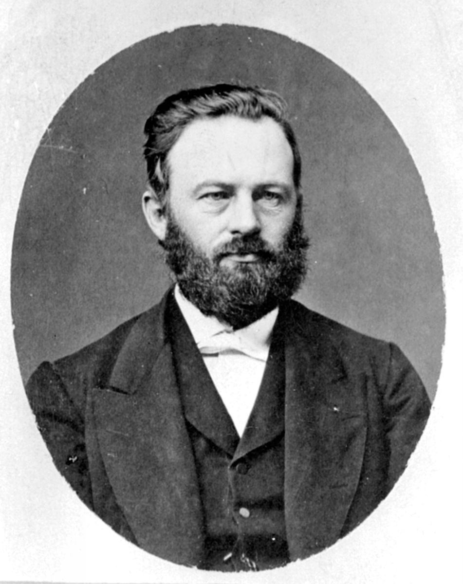 Anno Domkirkeodden, Portrett av pastor Diderik Arup, tredjeprest i Ringsaker 1867-1876.