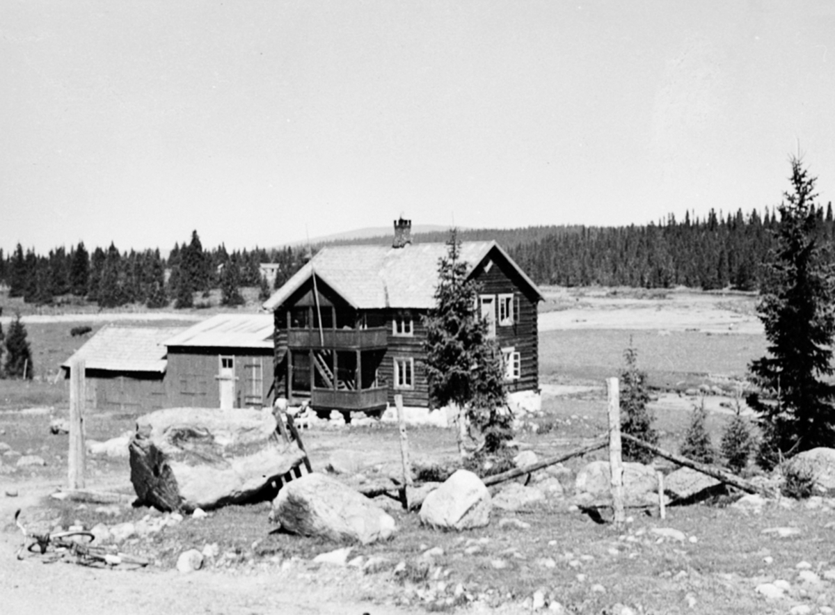 Anno Domkirkeodden, Eksteriør, Olshølen setermeieri, Helmer Huseby, Kvarstadseter, Åstadalen, Ringsakerfjellet.