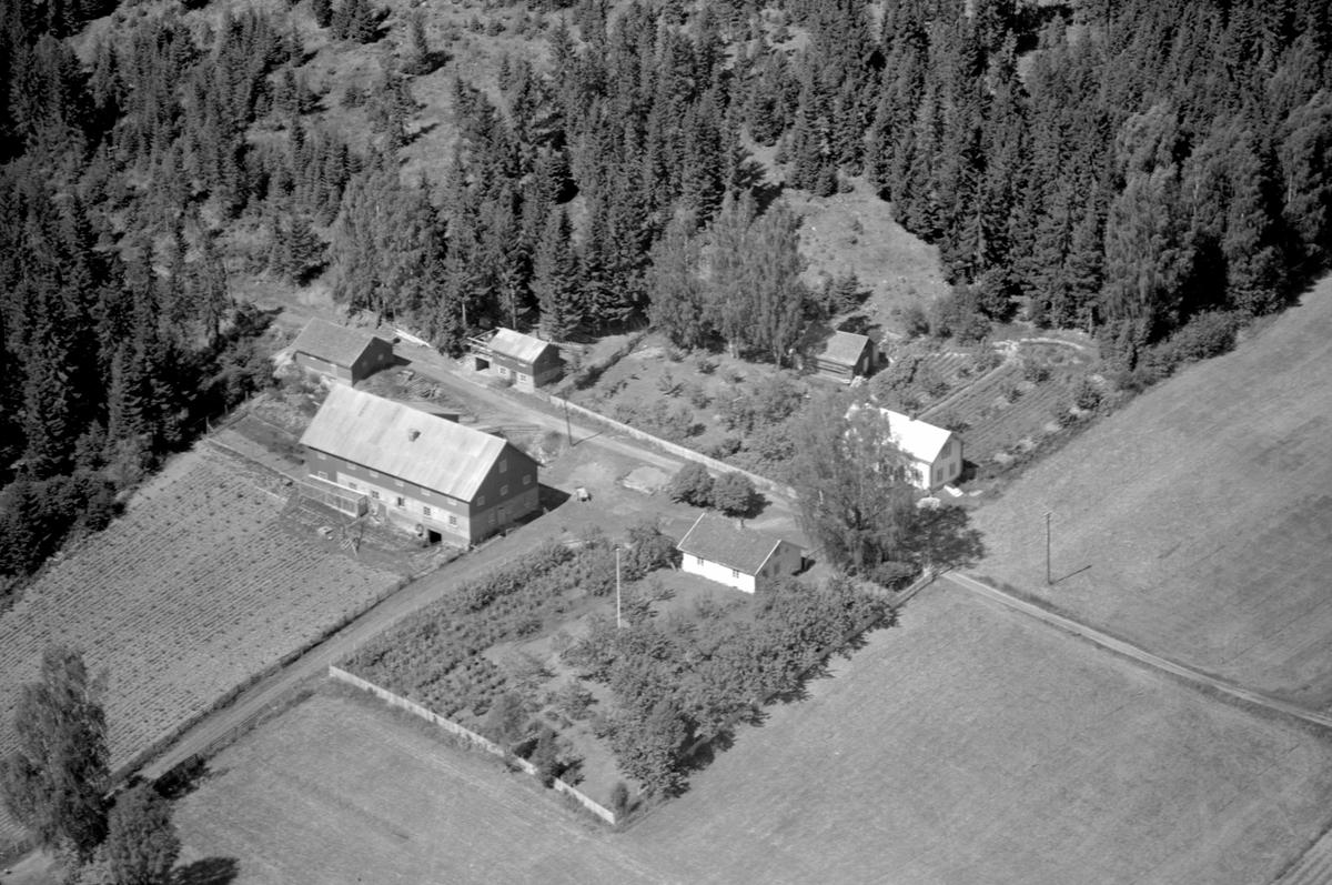 Anno Domkirkeodden, Flyfoto av Sollia gard, Veldre, Ringsaker.