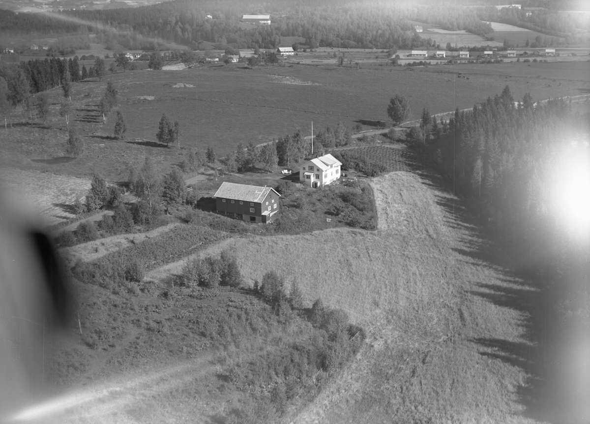 Anno Domkirkeodden, Flyfoto av Nylendet/Stavheim på Stavsjø, Hedmark.