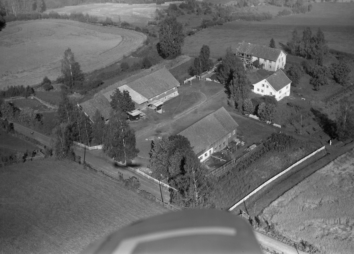 Anno Domkirkeodden, Flyfoto av Wold, Nes, Hedmark.