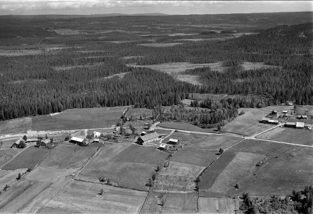Widerøes Flyveselskap A/S, Flyfoto av Sigersberg, Næroset, Ringsaker.