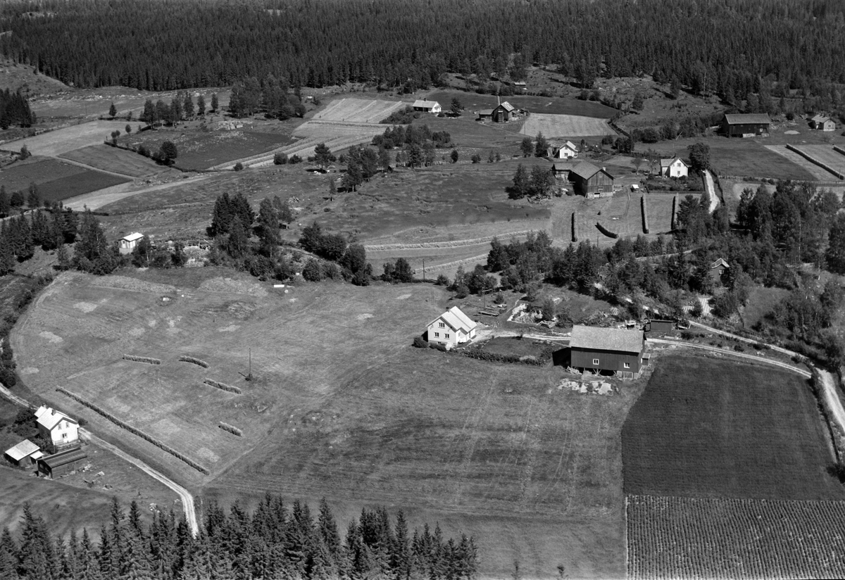 Widerøes Flyveselskap A/S, Flyfoto ukjent sted, Ringsaker.