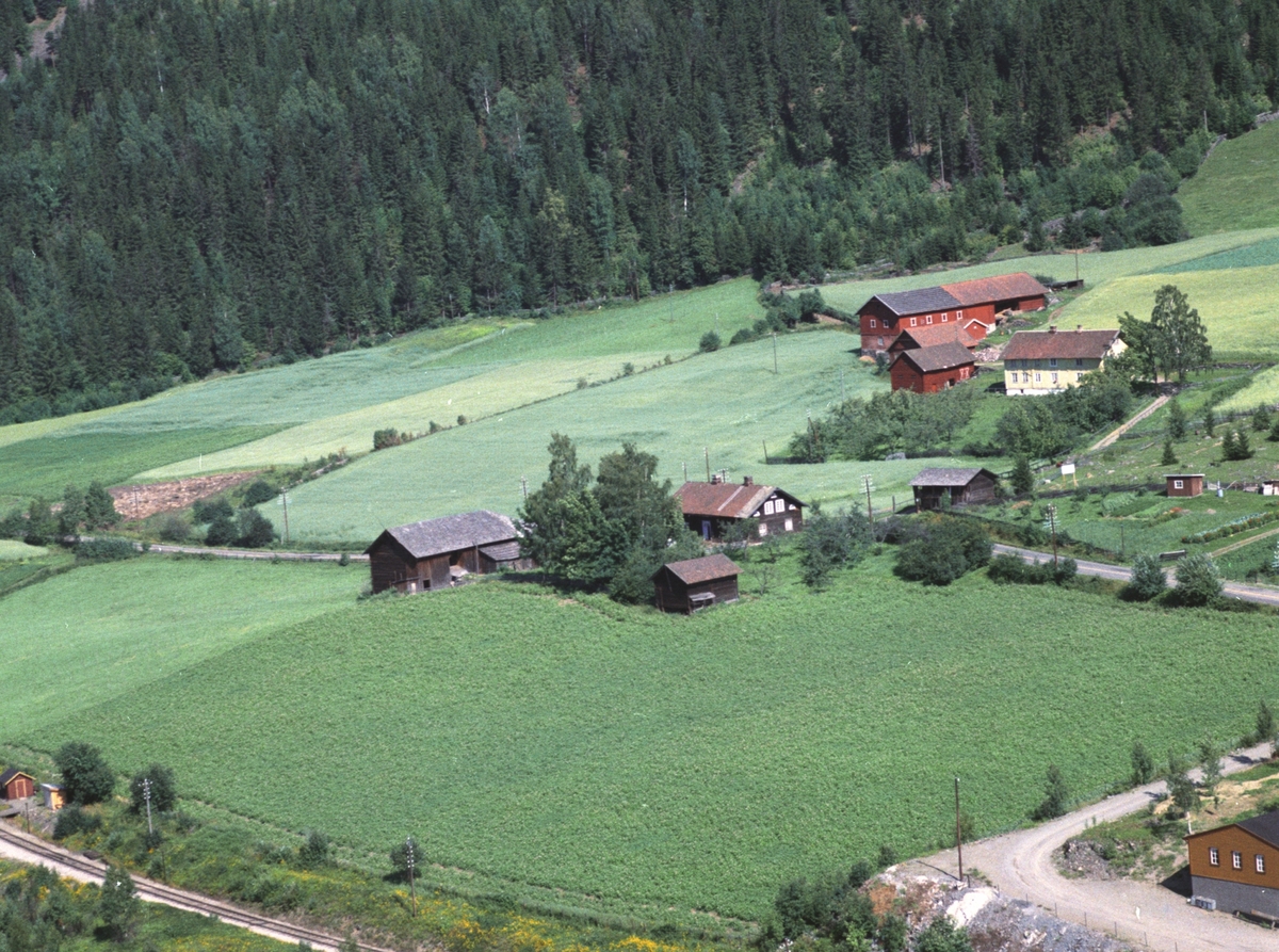 Widerøes Flyveselskap A/S, Flyfoto av Havik nedre og øvre, Ring, Ringsaker.